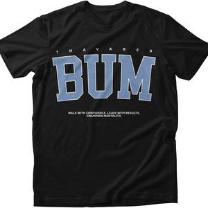 Chris Merch Bumstead Champion Bum Logo T-Shirt